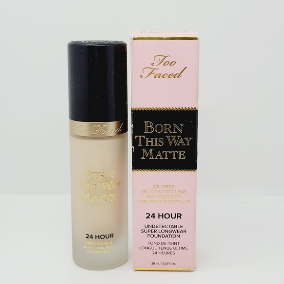 Too Faced Born This Way Matte 24 Hour Foundation Cloud Brand New in Box - Picture 1 of 7